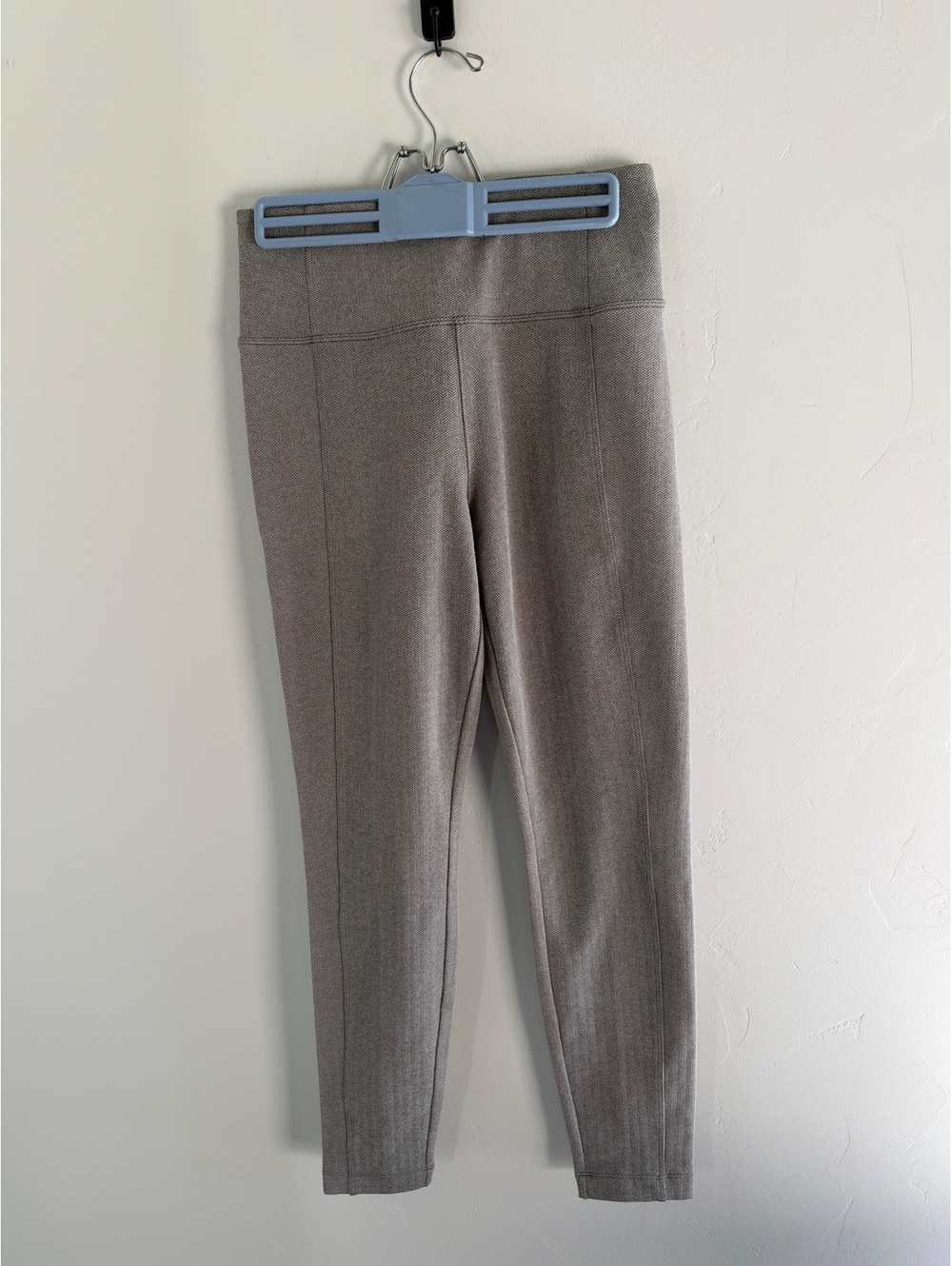 Athleta Delancey Herringbone Tights Leggings Size Small Gray